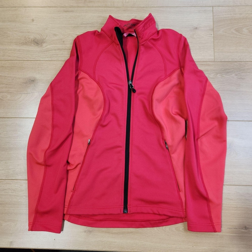 Klim Sundance Jacket Womens Small Pink Colorblock Softshell Full Zip Moto Riding